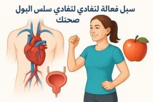 5 طرق لتفادي سلس البول