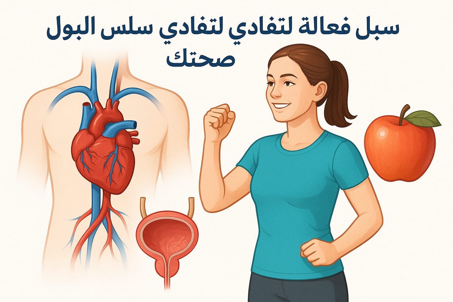 5 طرق لتفادي سلس البول