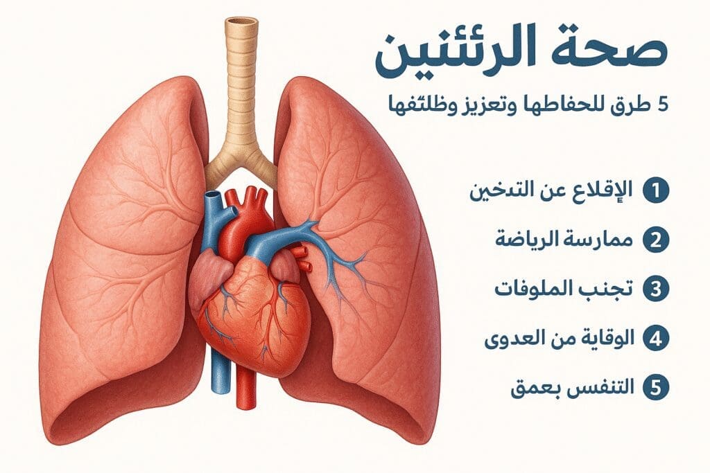 صحة الرئتين 5 طرق للحفاظ عليها وتعزيز وظائفها