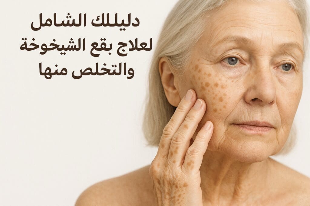 دليلك الشامل لعلاج بقع الشيخوخة والتخلص منها