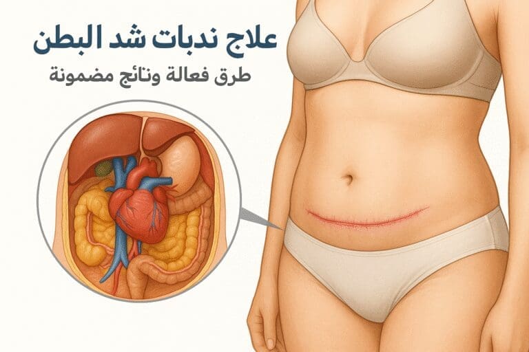 علاج ندبات شد البطن طرق فعالة ونتائج مضمونة شد البطن علاج ندبات شد البطن طرق فعالة ونتائج مضمونة