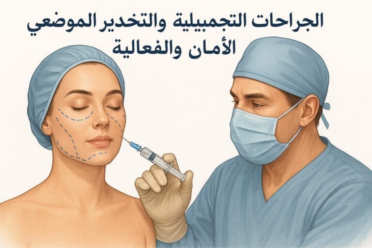 الجراحات التجميلية و التخدير الموضعي