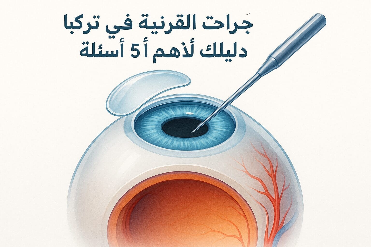 جراحة القرنية في تركيا: دليلك لأهم 5 أسئلة زرع القرنية جراحة القرنية في تركيا: دليلك لأهم 5 أسئلة