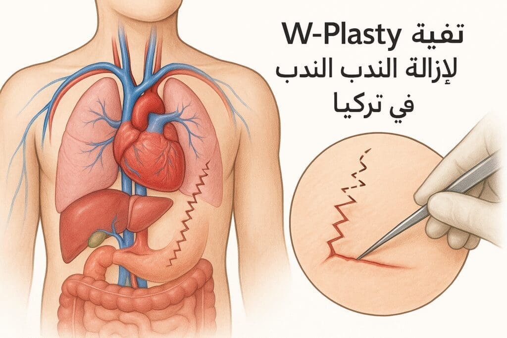 تقنية W-Plasty لازالة الندب في تركيا