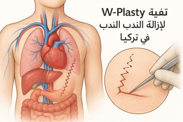 تقنية W-Plasty لازالة الندب في تركيا