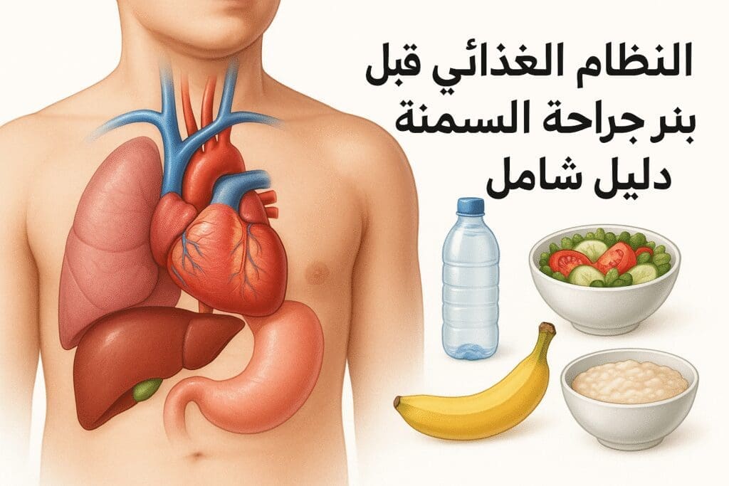 النظام الغذائي قبل جراحة السمنة دليل شامل