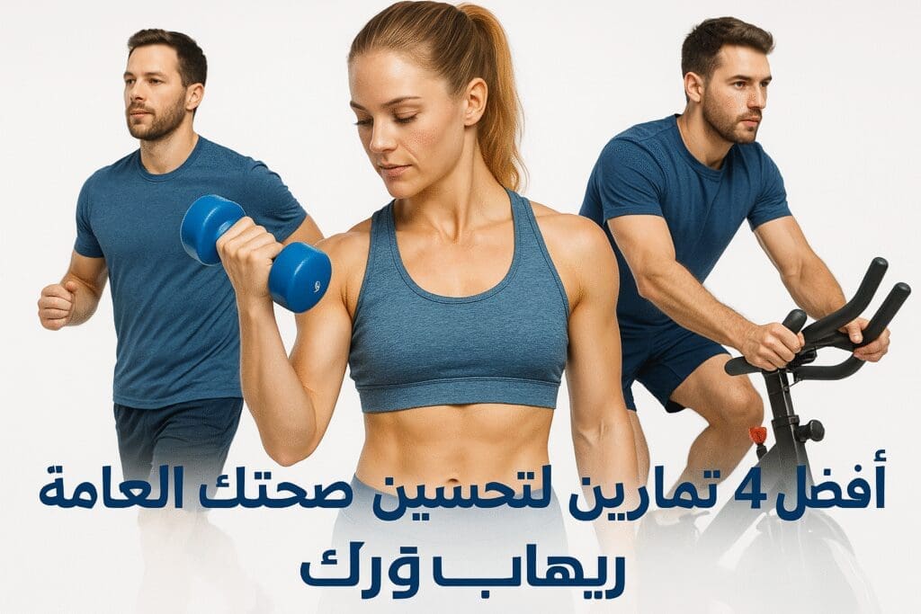 أفضل 4 تمارين لتحسين صحتك العامة مع ريهابتورك