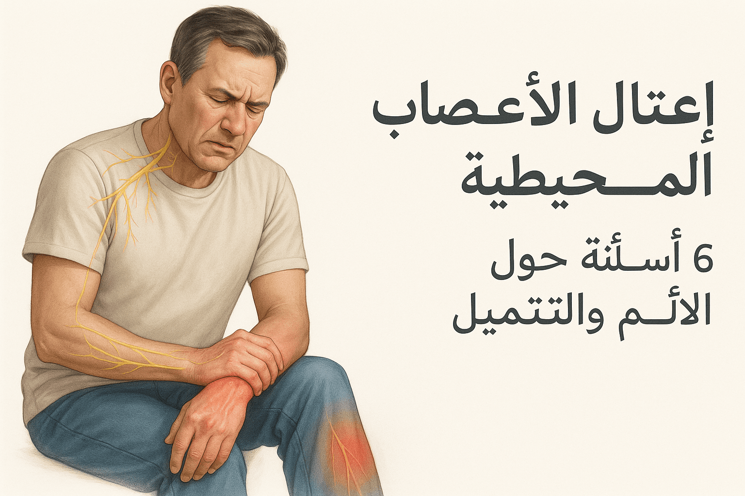 اعتلال الأعصاب المحيطية 6 أسئلة حول الألم والتنميل الاعتلال العصبي اعتلال الأعصاب المحيطية 6 أسئلة حول الألم والتنميل