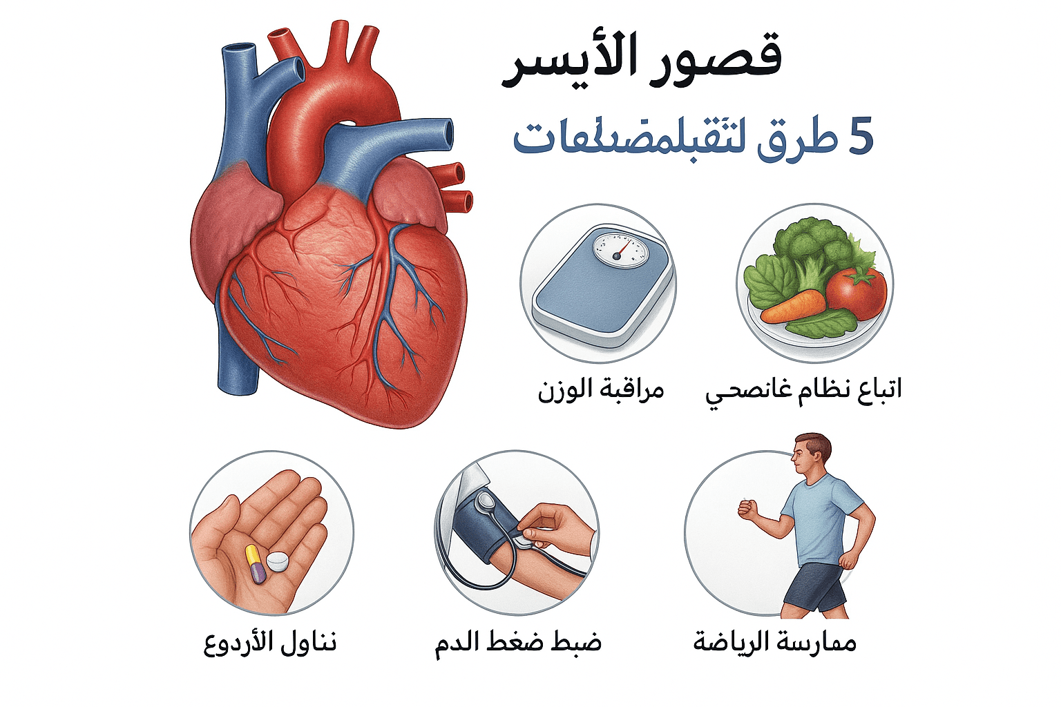 قصور القلب الأيسر 5 طرق لتقليل المضاعفات قصور القلب الأيسر قصور القلب الأيسر 5 طرق لتقليل المضاعفات