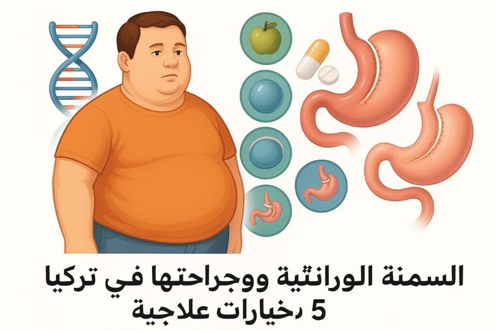 السمنة الوراثية وجراحاتها في تركيا: 5 خيارات علاجية