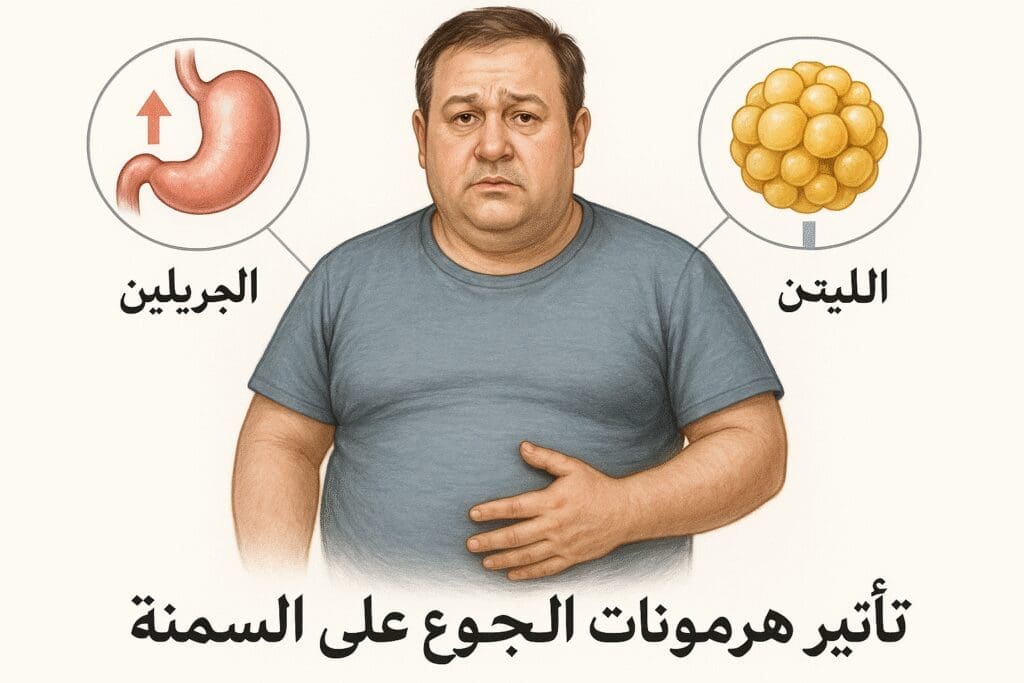 الجريلين واللبتين كيف تؤثر هرمونات الجوع على السمنة