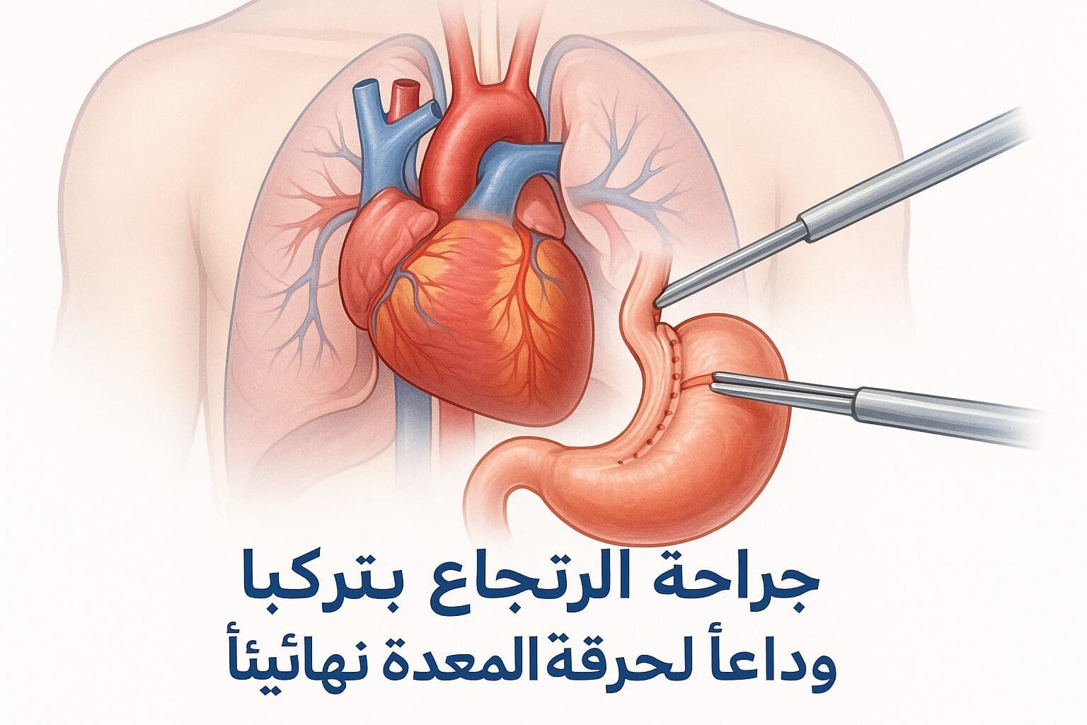 جراحة الارتجاع بتركيا: وداعًا لحرقة المعدة نهائيًا الارتجاع المعدي المريئي الارتجاع المعدي المريئي