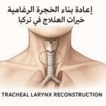 a human body with a trachea and lungs