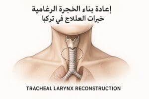 a human body with a trachea and lungs
